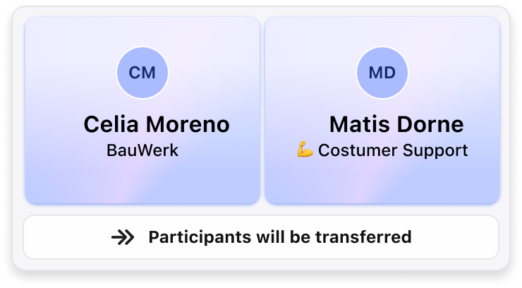 Successful transfer